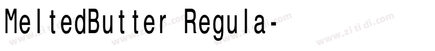 MeltedButter Regula字体转换